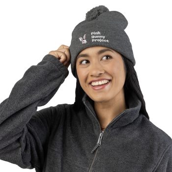 Pom-Pom Knit Cap (Embroidery) - Image 17