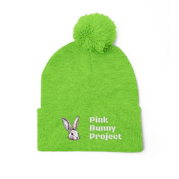 Pom-Pom Knit Cap (Embroidery) - Image 34