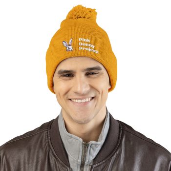 Pom-Pom Knit Cap (Embroidery) - Image 12