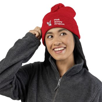 Pom-Pom Knit Cap (Embroidery) - Image 32