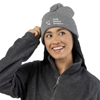 Pom-Pom Knit Cap (Embroidery) - Image 5