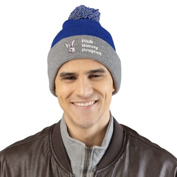 Pom-Pom Knit Cap (Embroidery) - Image 9