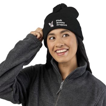 Pom-Pom Knit Cap (Embroidery) - Image 14