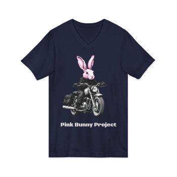 Unisex Jersey Short Sleeve V-Neck Tee - Image 19