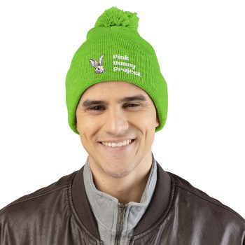 Pom-Pom Knit Cap (Embroidery) - Image 36