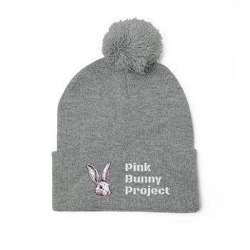 Pom-Pom Knit Cap (Embroidery) - Image 4